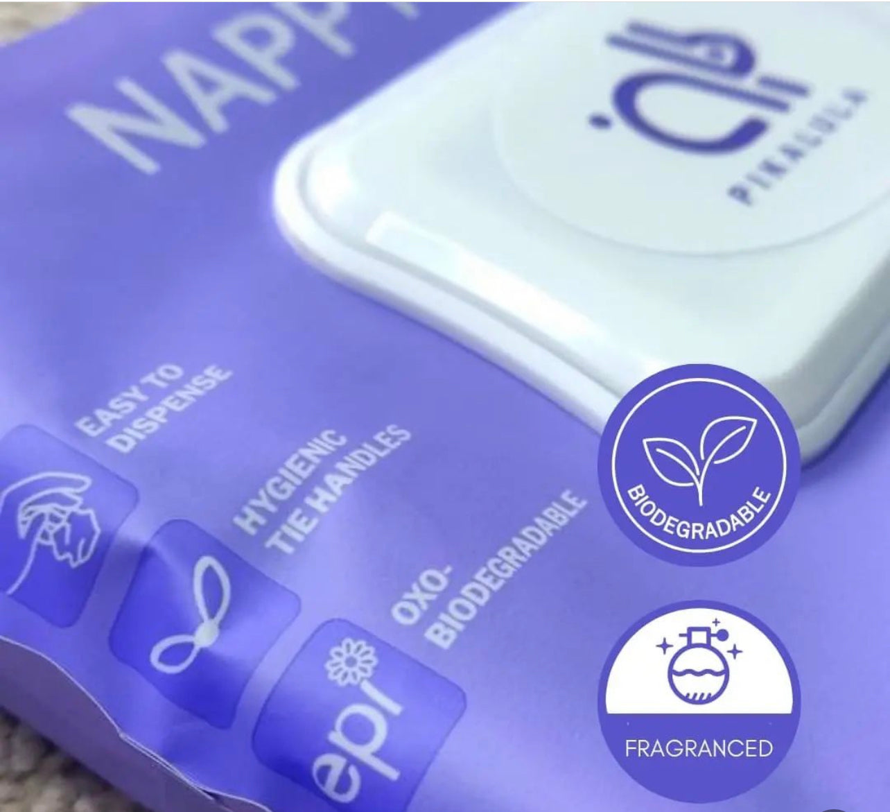 Scented Nappy Bags LANALUNA SG