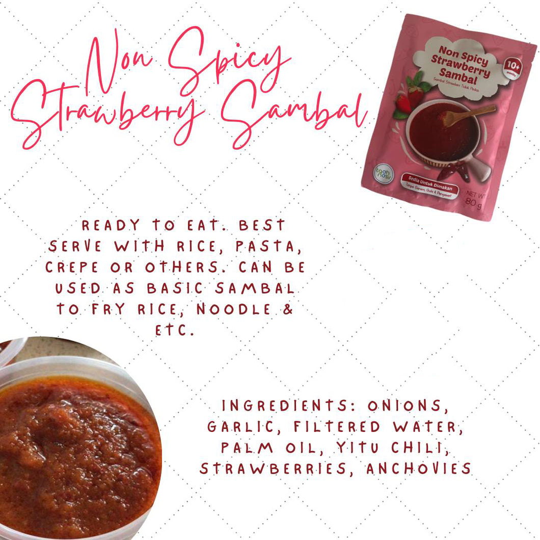 Non-Spicy Strawberry Sambal