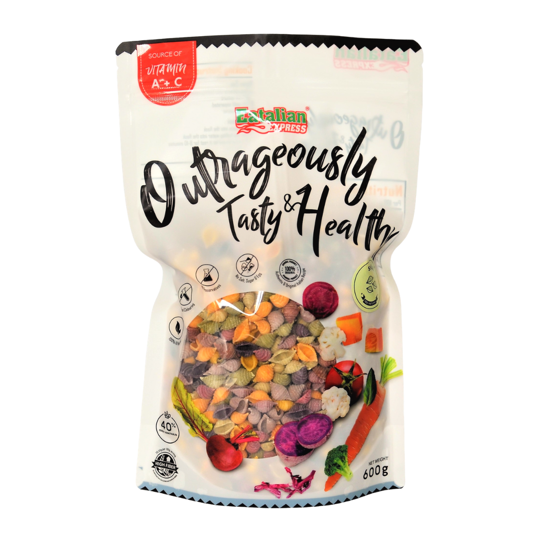 Shell Vegetable Mixed Vegetable Pasta - Shell – LANALUNA SG
