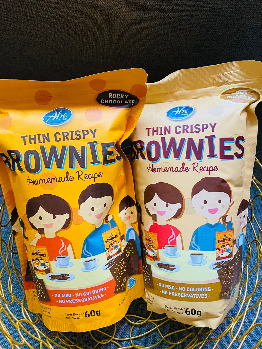 Thin Crispy Brownies