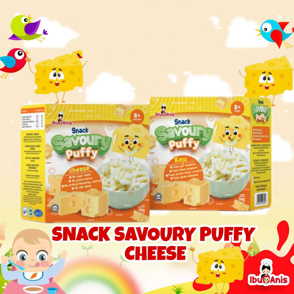 Snack Savoury Puffy: Cheese