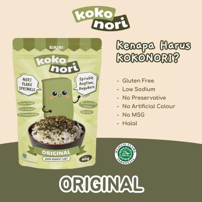 Koko Nori Flakes Sprinkle (2 years)